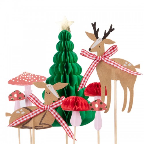 Topo Bolo Bambi Natal